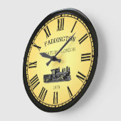 Paddington RR Station ~ London England ~ 1879 ~ Grote Klok (Hoek)