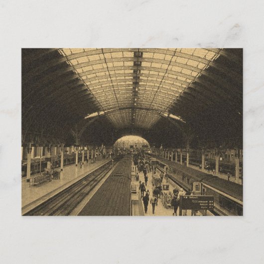 Paddington-station Briefkaart (Voorkant)