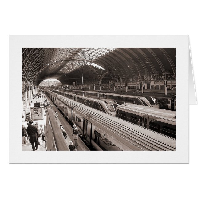 Paddington Station, Londen. (Voorkant Horizontaal)