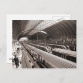 Paddington Station, Londen. Briefkaart (Voorkant / Achterkant)