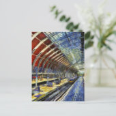 Paddington-station Van Gogh Briefkaart (Staand voorkant)