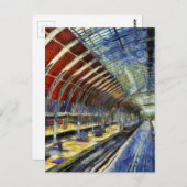 Paddington-station Van Gogh Briefkaart (Voorkant / Achterkant)