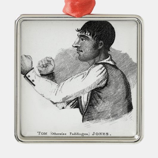 Paddington Tom Jones Metalen Ornament (Voorkant)