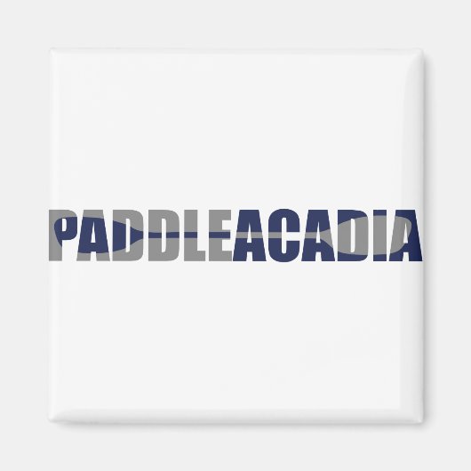 Paddle Acadia National Park Kayaking Maine Magneet (Voorkant)