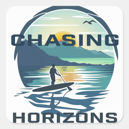 Paddle board sticker (Voorkant)