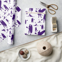 Paddle boarding cadeaupapier