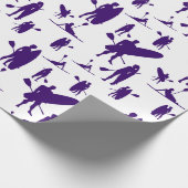 Paddle boarding cadeaupapier (Hoek)