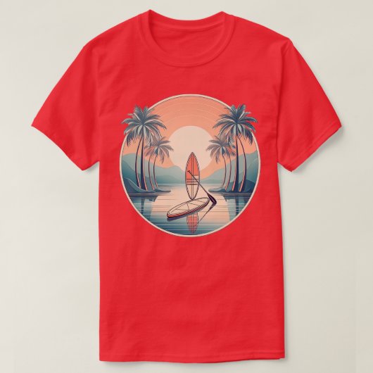 Paddle Boarding TShirt 2 (Design voorkant)