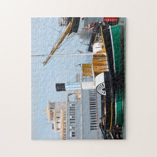 Paddle Boat Mississippi. Legpuzzel (Verticaal)