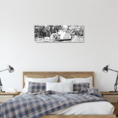 Paddle Boat op Murray River Victoria Canvas Afdruk (Insitu (Slaapkamer))