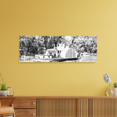 Paddle Boat op Murray River Victoria Canvas Afdruk (Insitu (Woonkamer))
