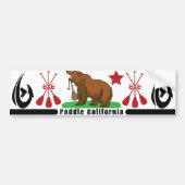 Paddle California Bumpersticker (Voorkant)