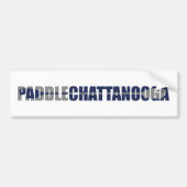 Paddle Chattanooga Tennessee Kayaking Bumpersticker (Voorkant)