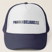 Paddle Delaware Kayaking Trucker Pet (Voorkant)