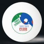 Paddle Design, Table Tennis Club Pingpongbal<br><div class="desc">Paddle Design,  Table Tennis Club,  Ping Pong Ball bij de Visitekaartje Store.</div>