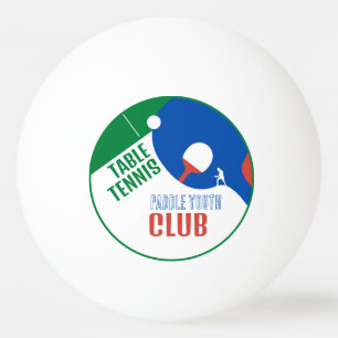 Paddle Design, Table Tennis Club Pingpongbal