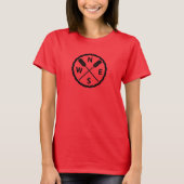 Paddle Explorer Design - Dames Basic T-Shirt (Voorkant)