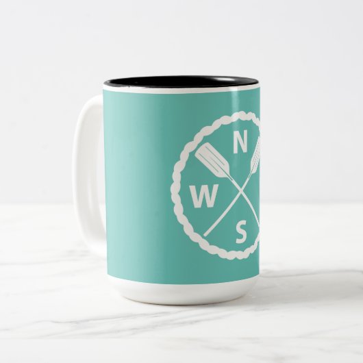 Paddle Explorer Design - Twee-Tons Mok (Voorkant links)