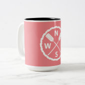 Paddle Explorer Design - Twee-Tons Mok (Voorkant links)
