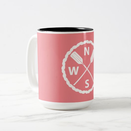 Paddle Explorer Design - Twee-Tons Mok (Voorkant links)