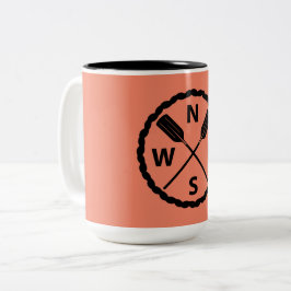 Paddle Explorer Design - Tweekleurige mok