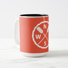 Paddle Explorer Design - Tweekleurige mok