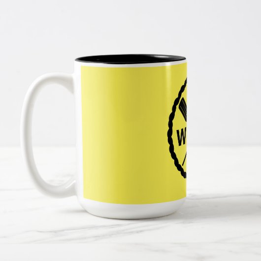 Paddle Explorer Design - Tweekleurige mok (Links)
