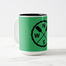 Paddle Explorer Design - Tweekleurige mok