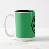 Paddle Explorer Design - Tweekleurige mok (Links)