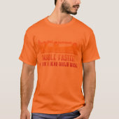 Paddle Faster Canoe T-Shirt (Voorkant)