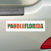 Paddle Florida Kayaking Bumpersticker (Op auto)