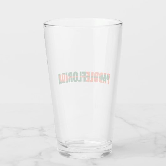 Paddle Florida Kayaking Glas (Achterkant)