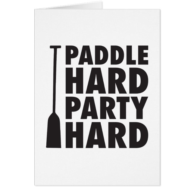Paddle Hard, Partij Harde Harde (Voorkant)
