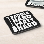 Paddle Hard, Partij Harde Harde Bier Onderzetter (Linkerzijde)