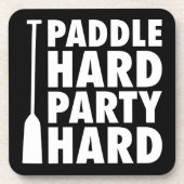 Paddle Hard, Partij Harde Harde Bier Onderzetter (Voorkant)