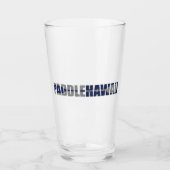Paddle Hawaii Kayaking Glas (Voorkant)