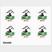 Paddle & Hike sticker 1 (Vel)