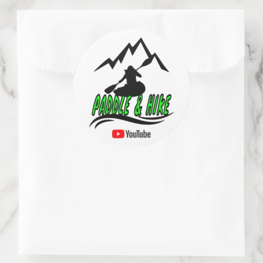 Paddle & Hike sticker 1 (Tas)