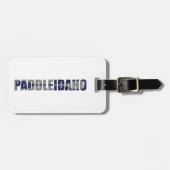 Paddle Idaho Kayaking Bagagelabel (Voorkant horizontaal)