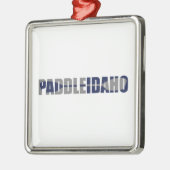 Paddle Idaho Kayaking Metalen Ornament (Links)