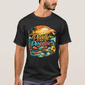 Paddle Into Paradise: Tropical Adventure T-shirt (Voorkant)