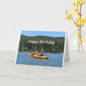 PADDLE JE MANIER NAAR EEN GEWELDIGE GROTE DAG KAART (Gele Bloem)