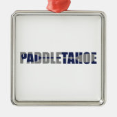Paddle Lake Tahoe Kayaking Metalen Ornament (Voorkant)