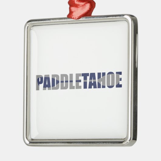 Paddle Lake Tahoe Kayaking Metalen Ornament (Links)