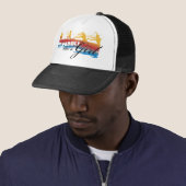 Paddle like a Girl Trucker Hat Pet (In situ)