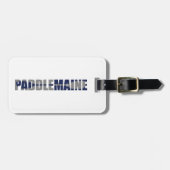 Paddle Maine Kayaking Bagagelabel (Voorkant horizontaal)