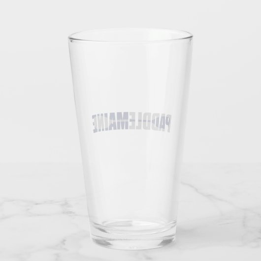 Paddle Maine Kayaking Glas (Achterkant)