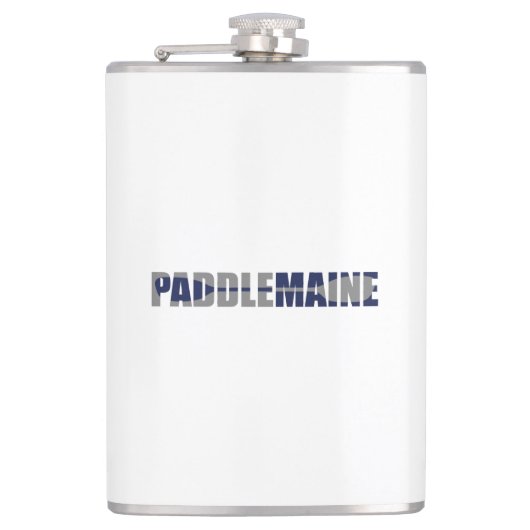 Paddle Maine Kayaking Heupfles (Voorkant)