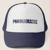 Paddle Maine Kayaking Trucker Pet (Voorkant)