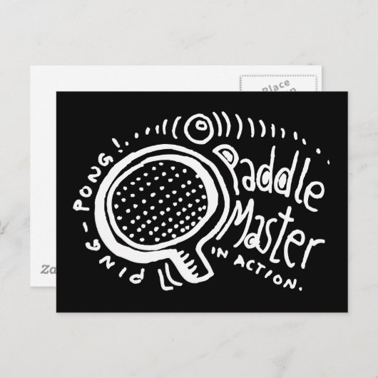 Paddle Master 2 Briefkaart (Voorkant / Achterkant)